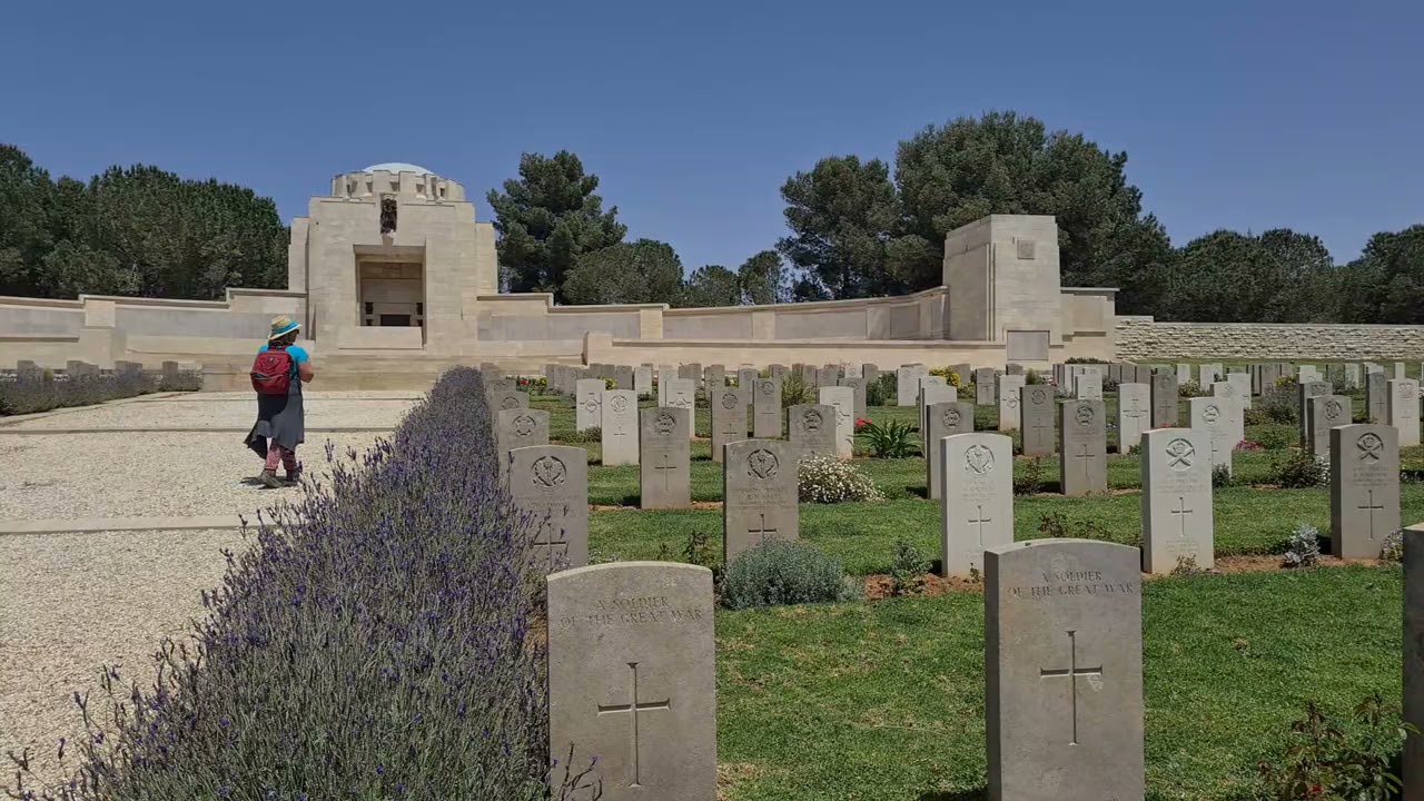 The story of The British War Cemetery on Mount Scopus, Jerusalem - World War I.