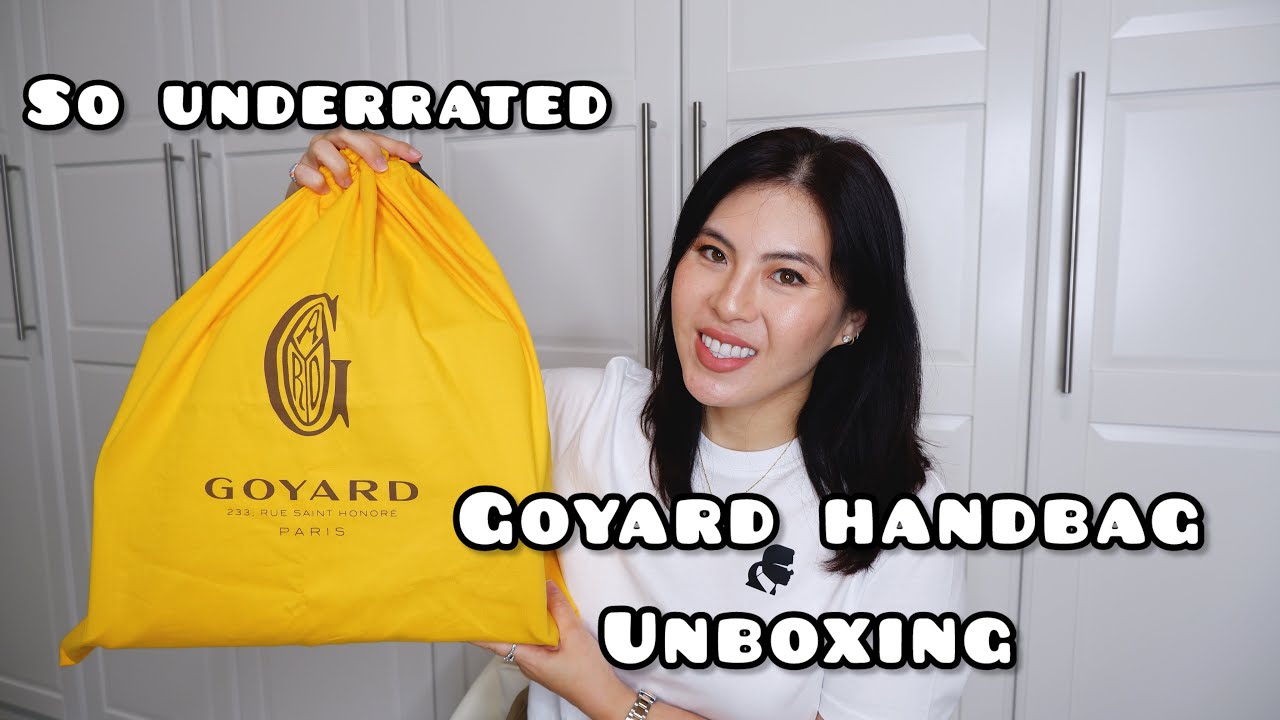 Goyard Handbag Unboxing-Sac Hardy- Best Everyday & Travel Bag