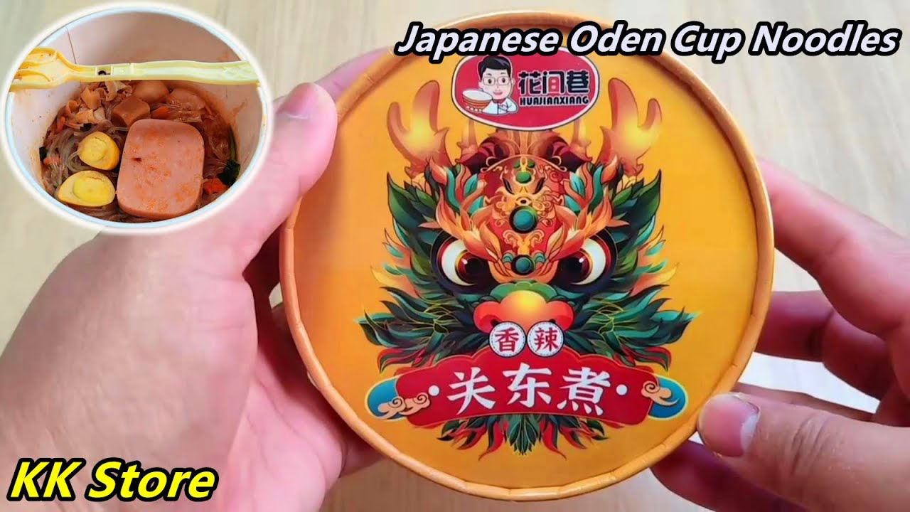 5 Minutes Satisfying Cup Noodles unboxing | Japanese Oden Cup Noodles