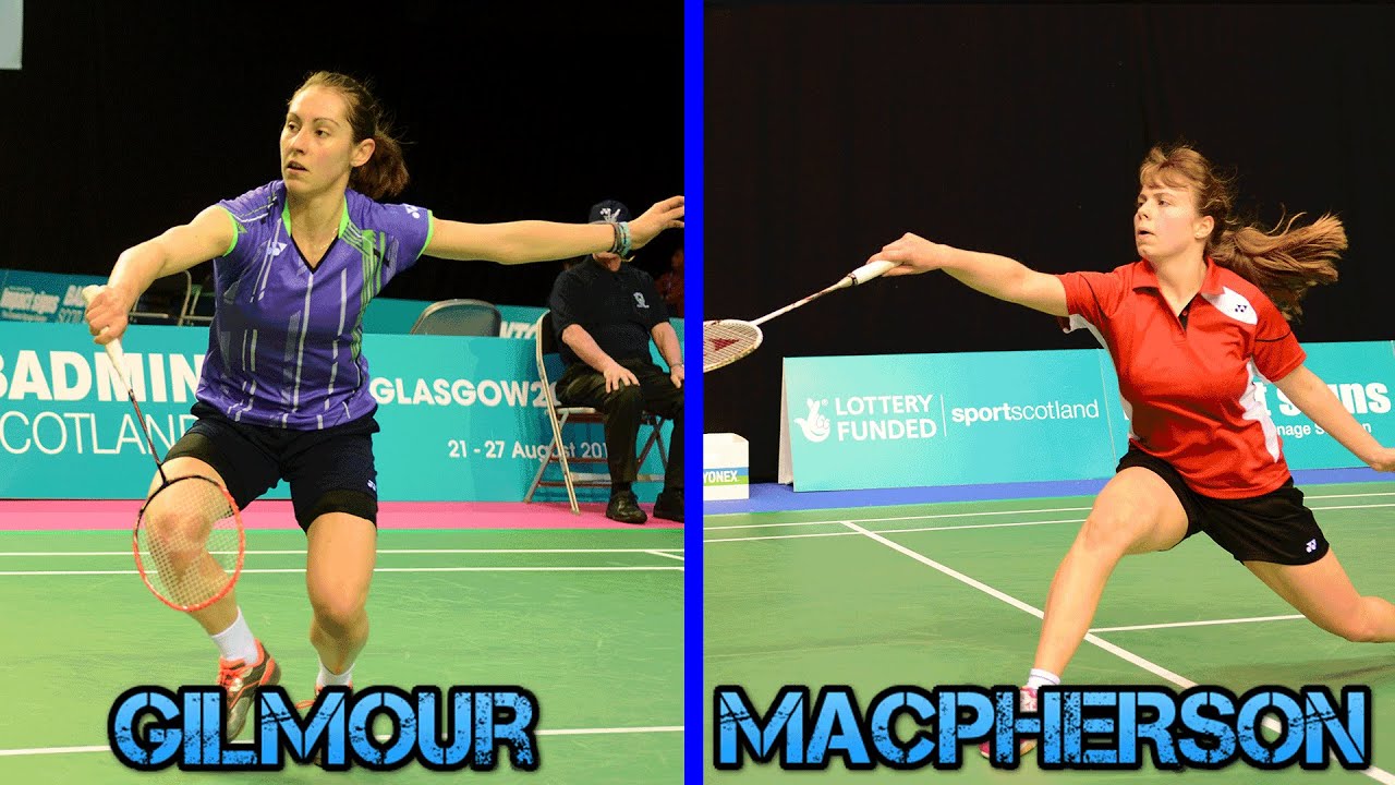 Women's Singles Final | GILMOUR v MACPHERSON | SNBC 2016