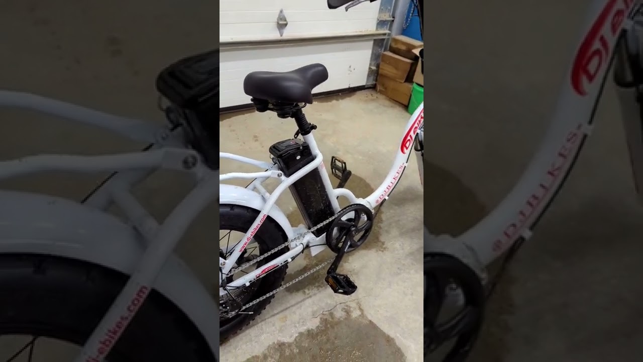 DJ E-Bike In Snow!