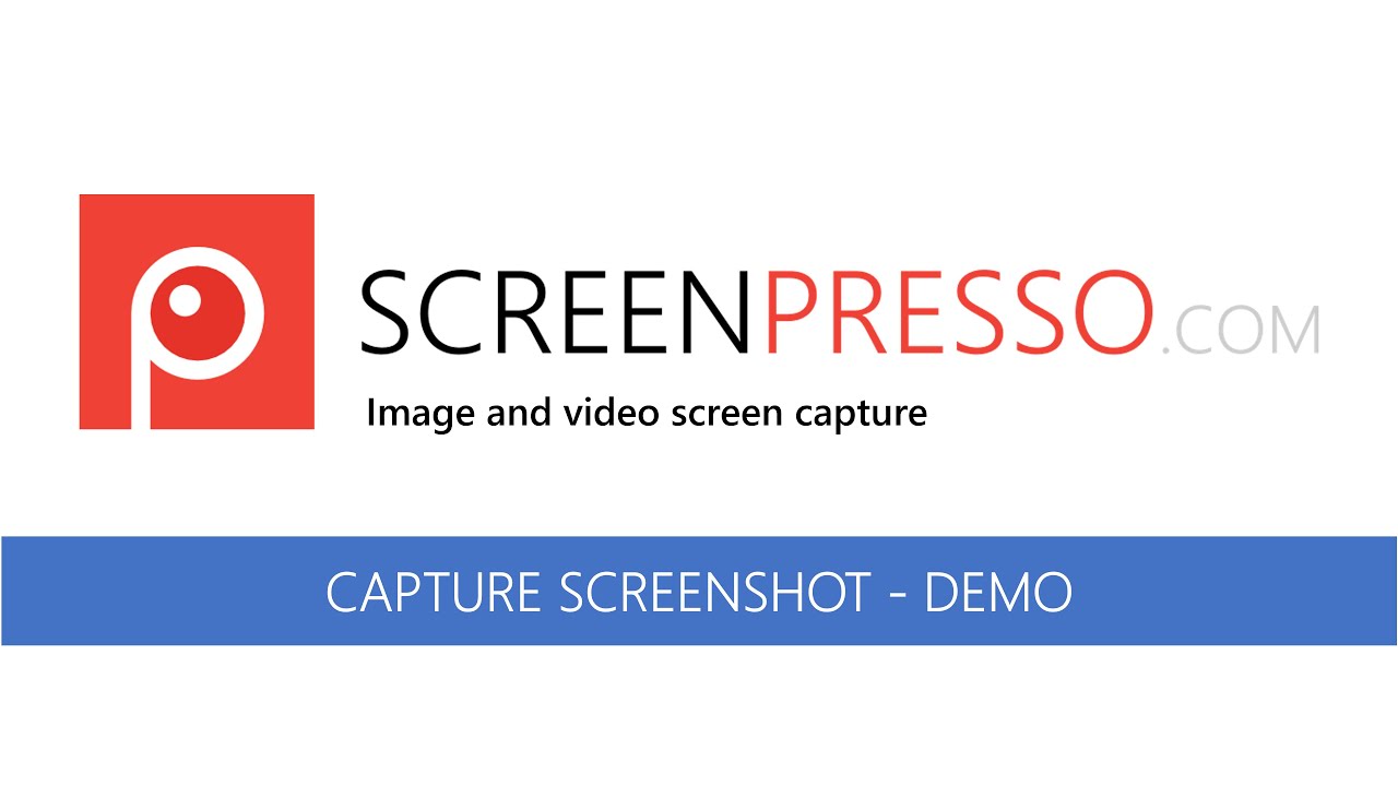 Screenpresso feature tour: Capture screenshots