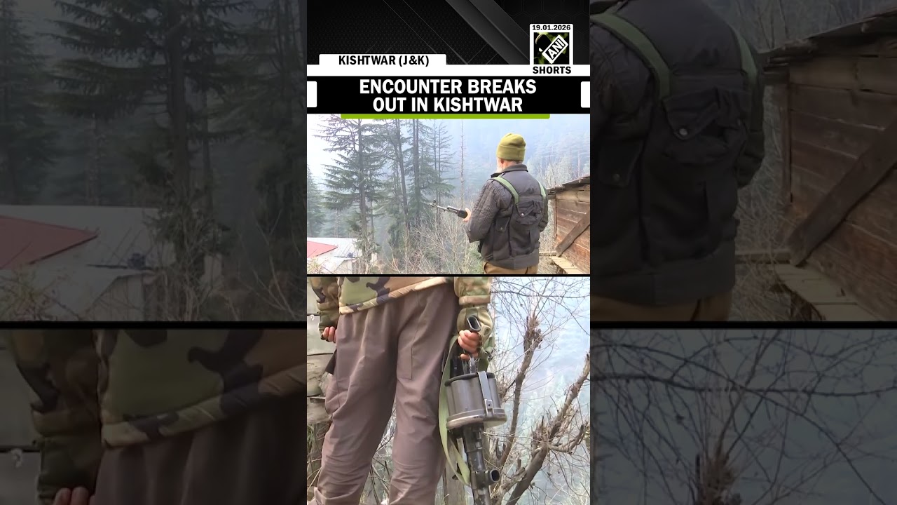 Encounter breaks out between security forces & terrorists in J&K&rsquo;s Kishtwar