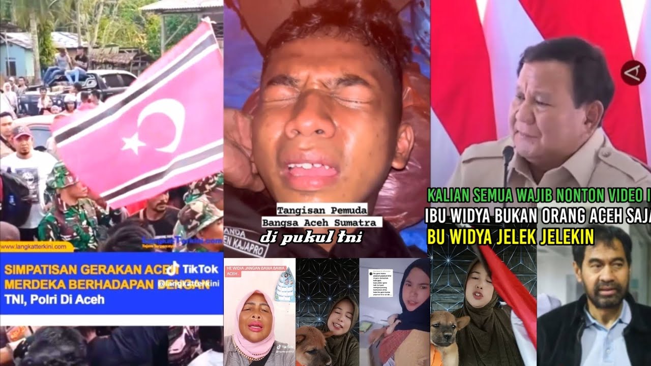 Mengejutkan video ini/kalian wajib nonton Seluruh aceh marah besar denger suara ibu widya menghina 