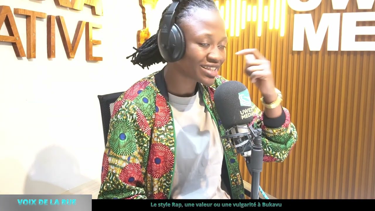 EMISSION VOIX DE LA RUE : LE STYLE RAP UNE VALEUR OU UNE VULGARITE A BUKAVU