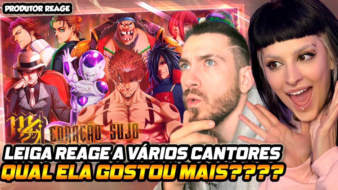 LEIGA REAGE Vilões (Animes) - Coração Sujo | M4rkim (REACT, ANÁLISE)