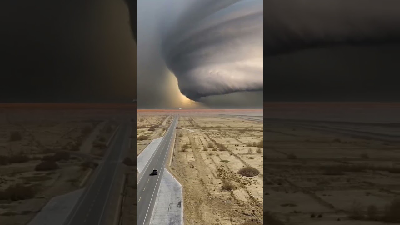 Real Scary Sound of Tornado or Cyclone 🌀🌪️ Powerful Cyclone 🌪️ Scary Sound 😱 Wind Power 💪🏻🔥 #sound