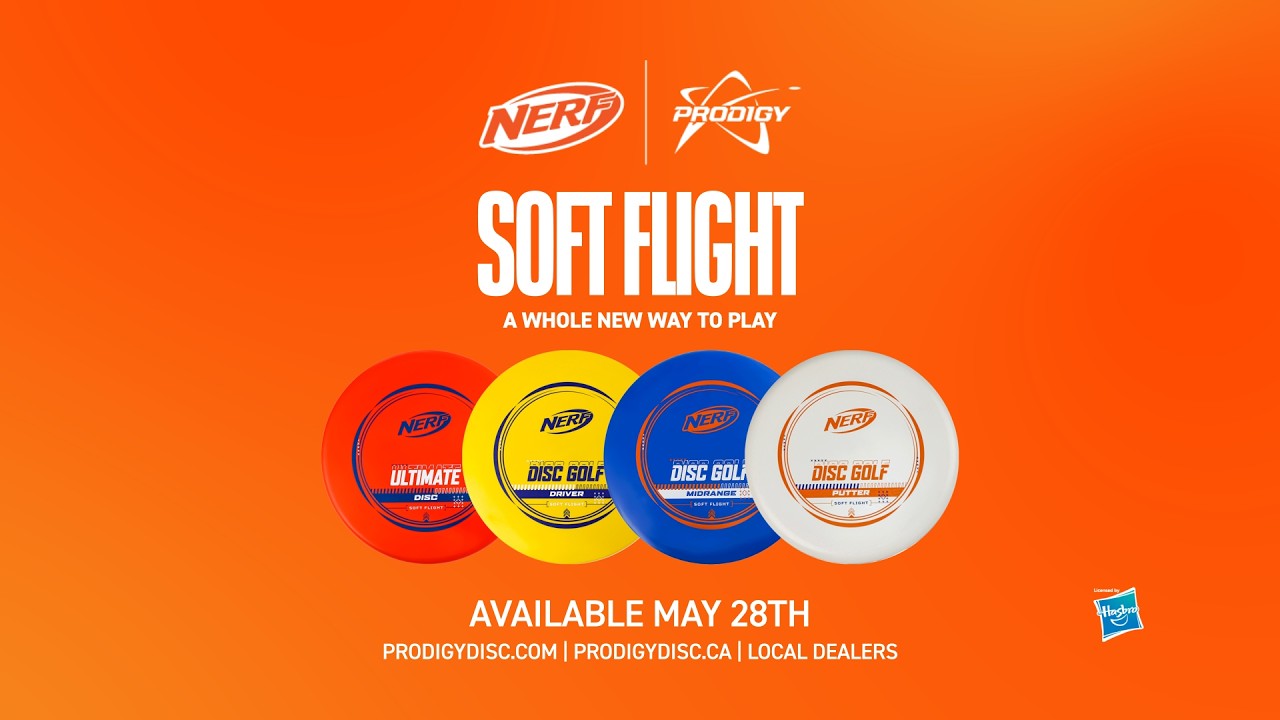 Przedstawiamy dyski NERF Soft Flight