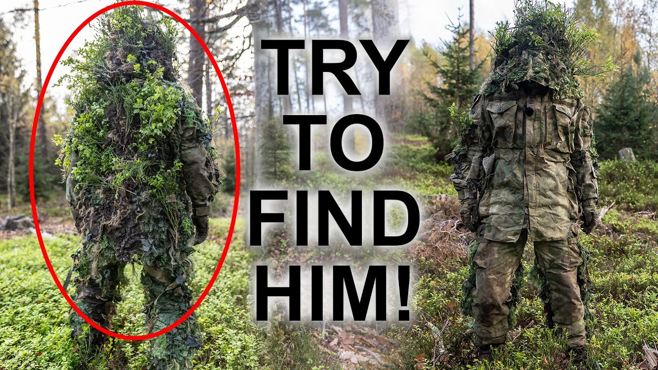 How to Hide - Ghillie Suit in Action