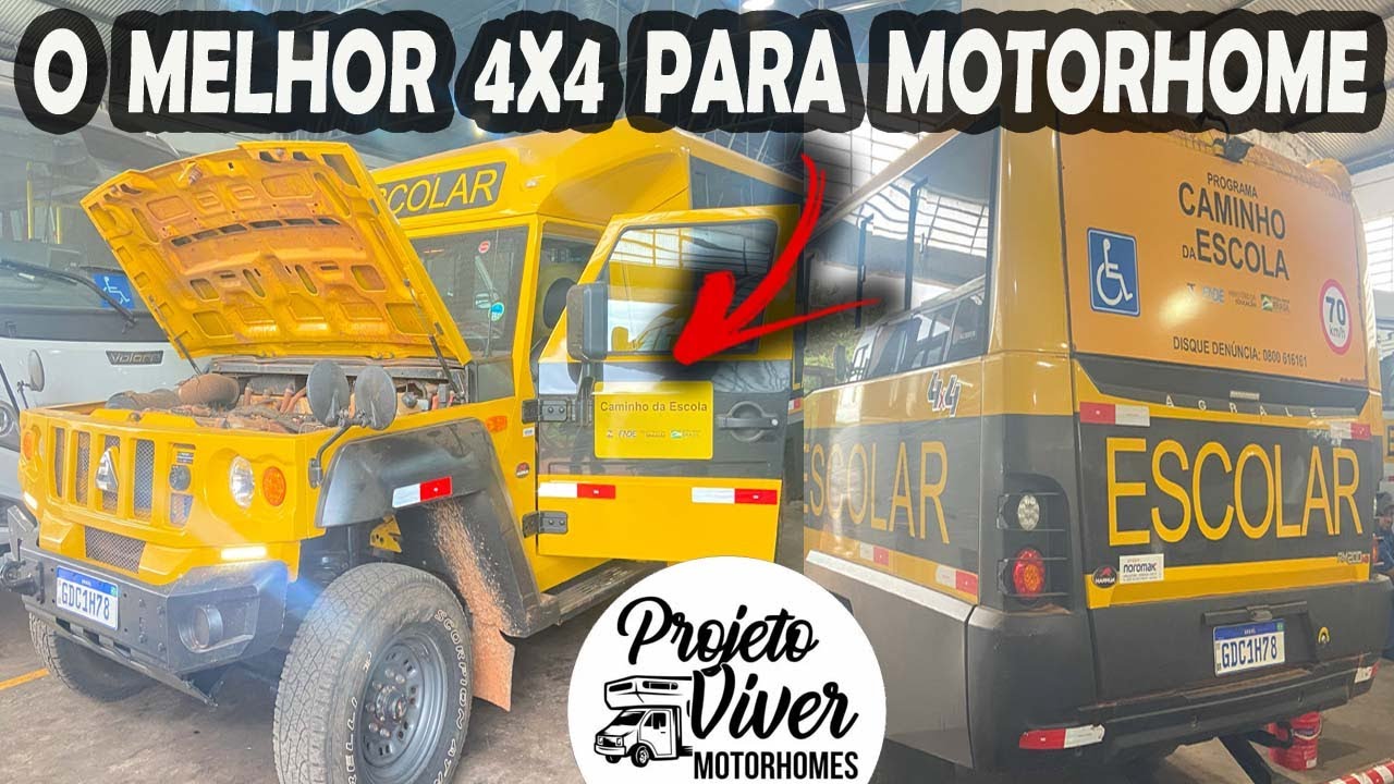 4X4 MAIS TOP DO BRASIL - PROJETO VIVER MOTORHOMES