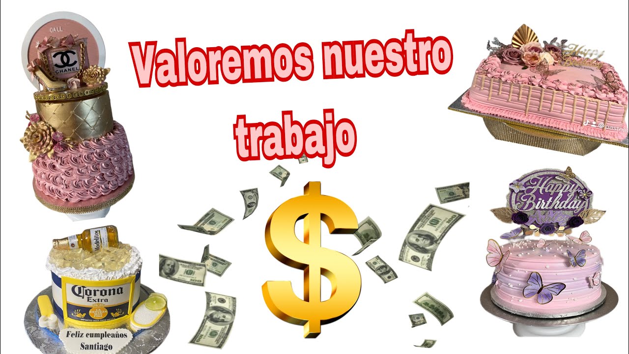 Cómo sacarle PRECIO a un pastel