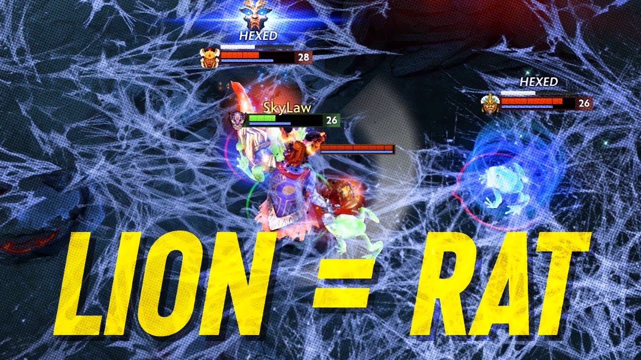 Lion makes some dirty Ratdoto at Dota 7.39