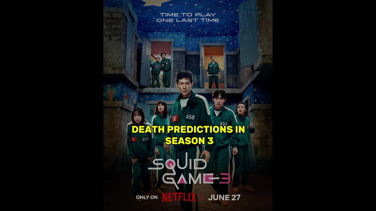 Squid Game 3 Death Predictions | Squid Game 3 | #edit #shorts #fyp #squidgame #hyunju #gihun #kdrama