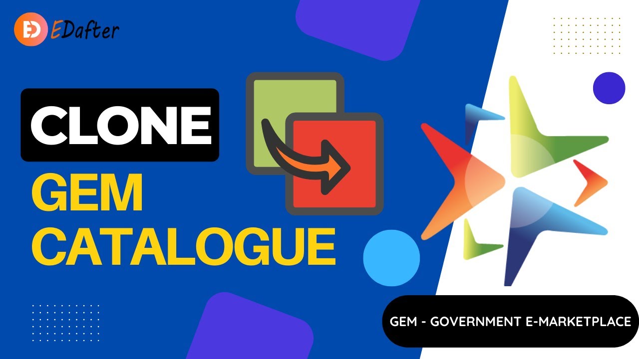 GeM: How to Clone Catalogue on GeM | GeM Catalogue Clone | GeM Product Copy | GeM Product Upload