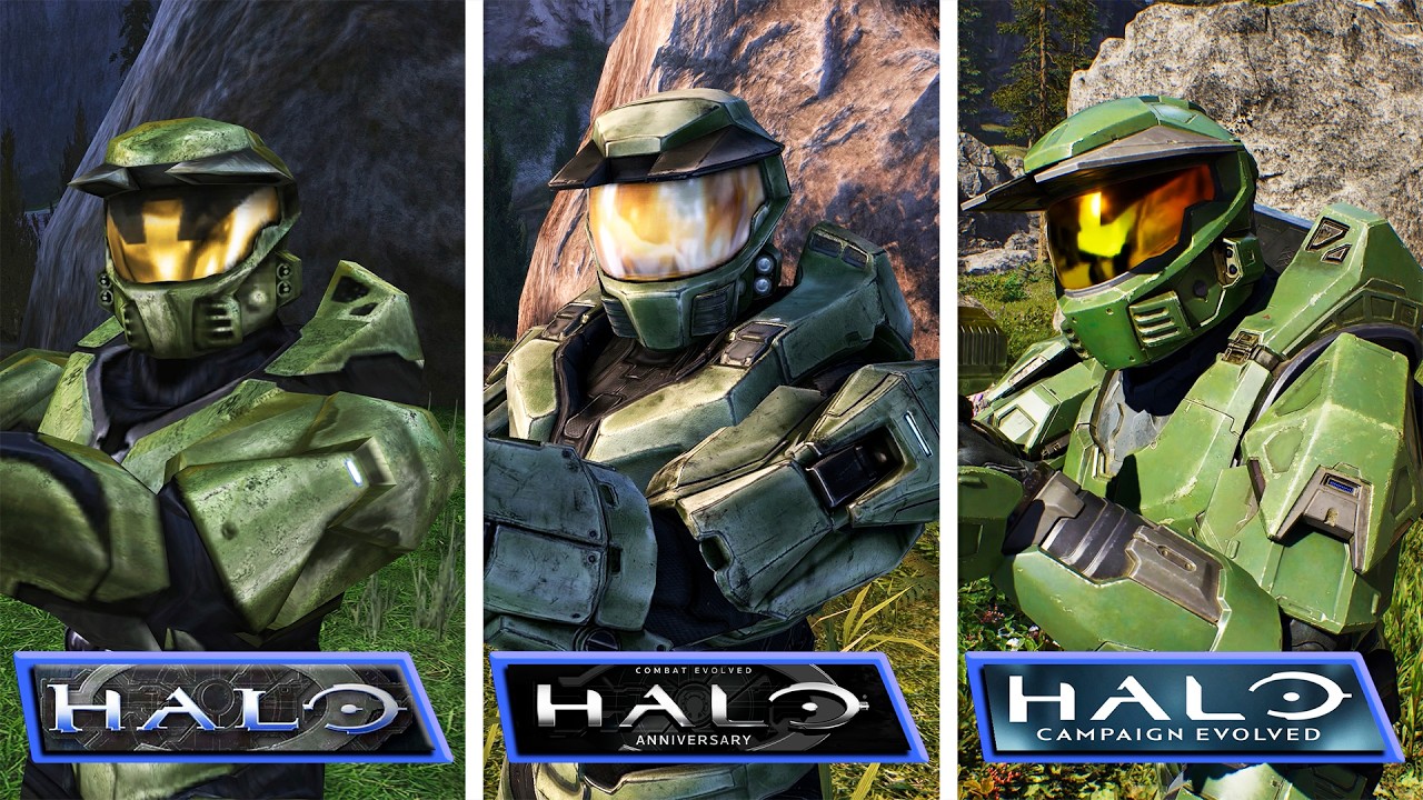 Halo Campaign Evolved | Original vs Remaster vs Remake | Final Graphics Comparison