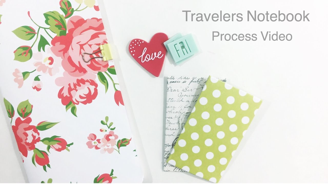 Traveler's Notebook Layout Process | You & Me