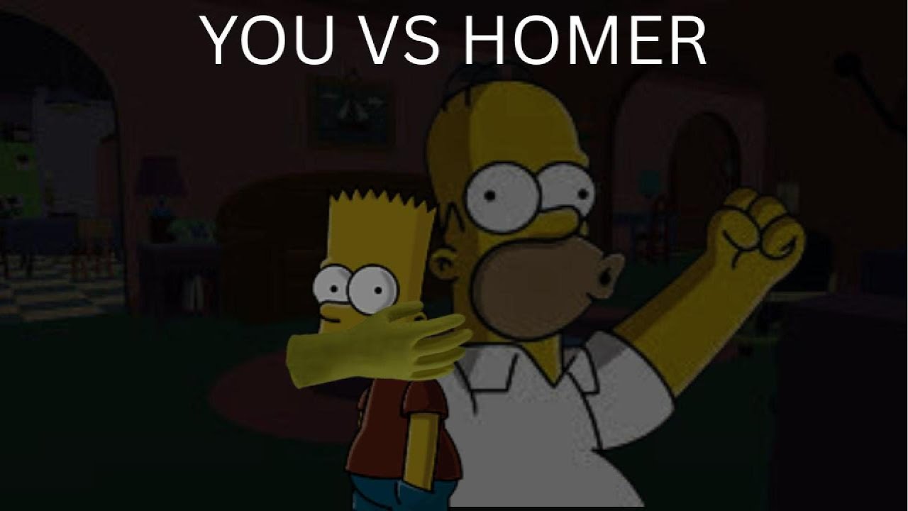 You vs Homer with friends is HILARIOUS!