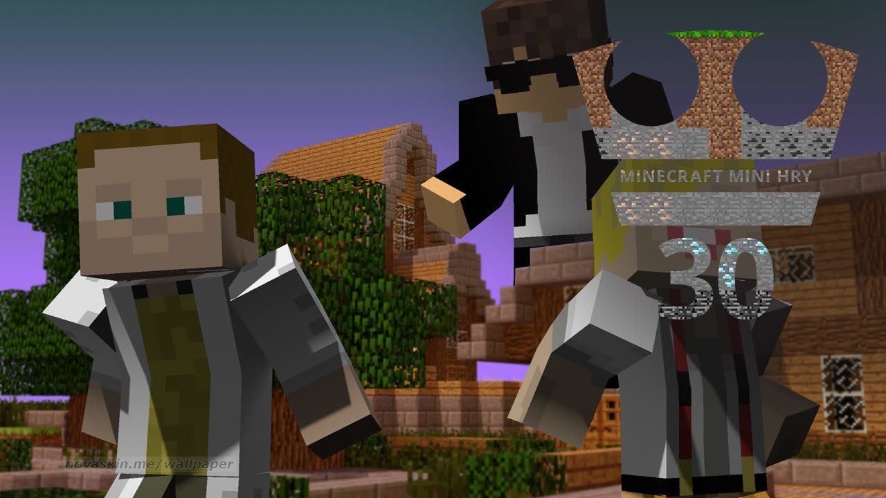 Jirka a GEJMR Hraje - Minecraft Mini hry 30 - Trouble in Mineville