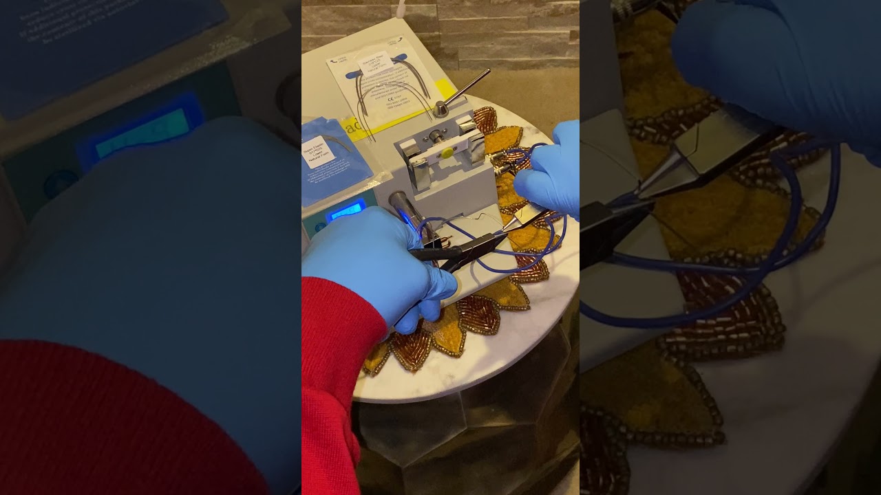 Welding and Heating machine for orthodontics