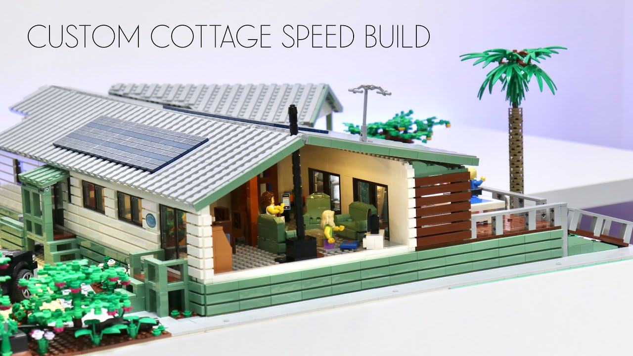 LEGO SPEED BUILD - Cottage Replica Model