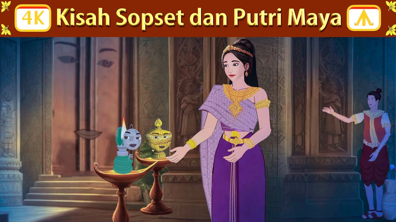 Kisah Sopset dan Putri Maya | Airplane Tales Indonesian