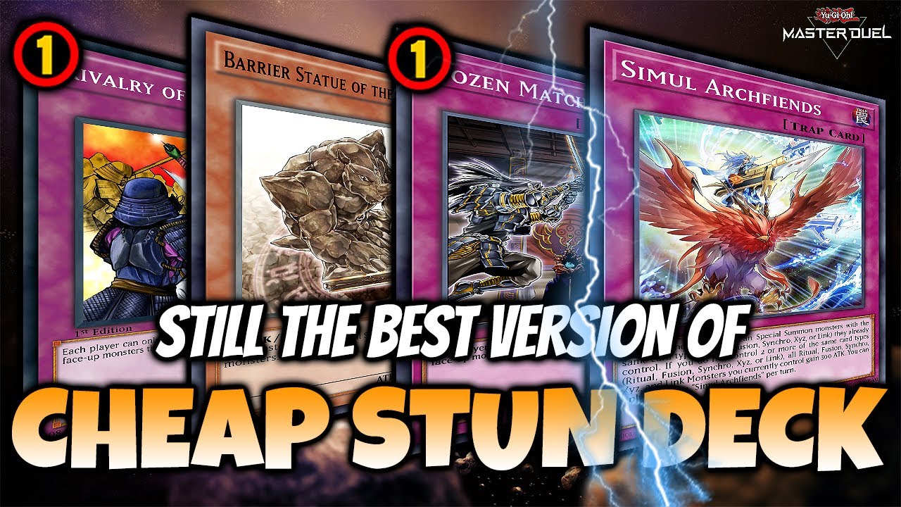 No Ultra Rare 💎 Updated CHEAP & EASY Stun deck with Zero UR [Master Duel]