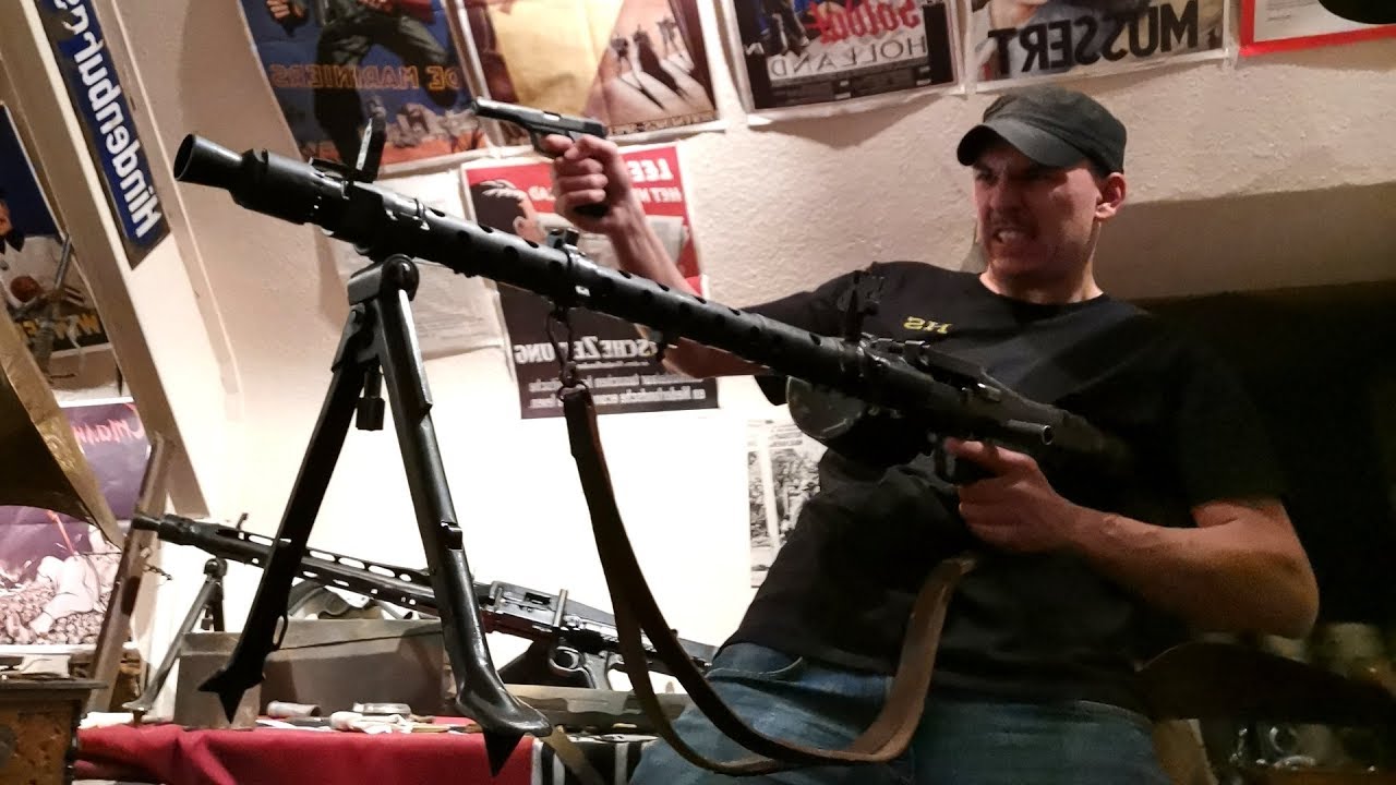 Unboxing Original German WW2 MG34 Machine Gun! - Maschinengewehr 34