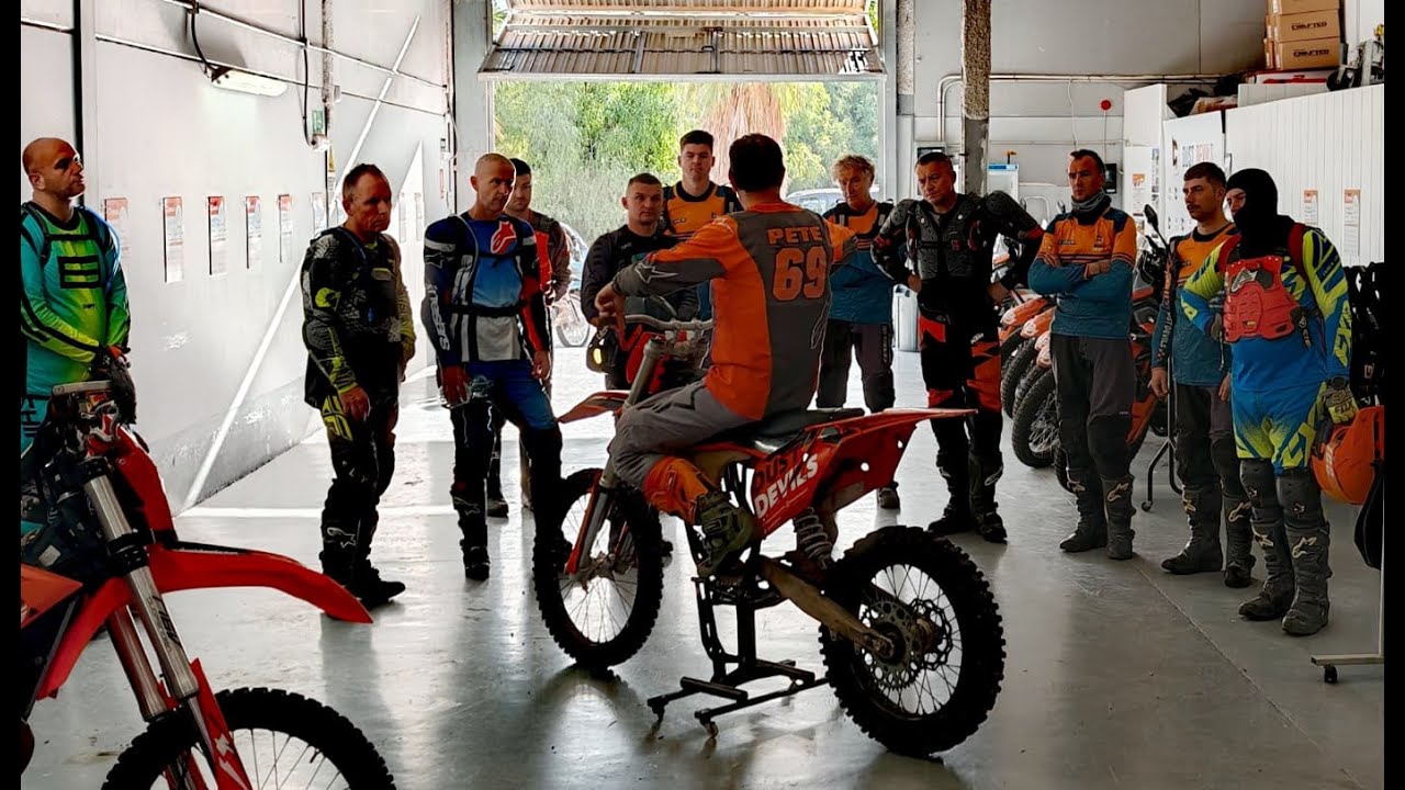 Enduro pamokos Ispanijoje