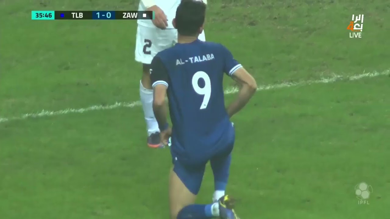 ملخص مباراة الزوراء والطلبة (1–0)
