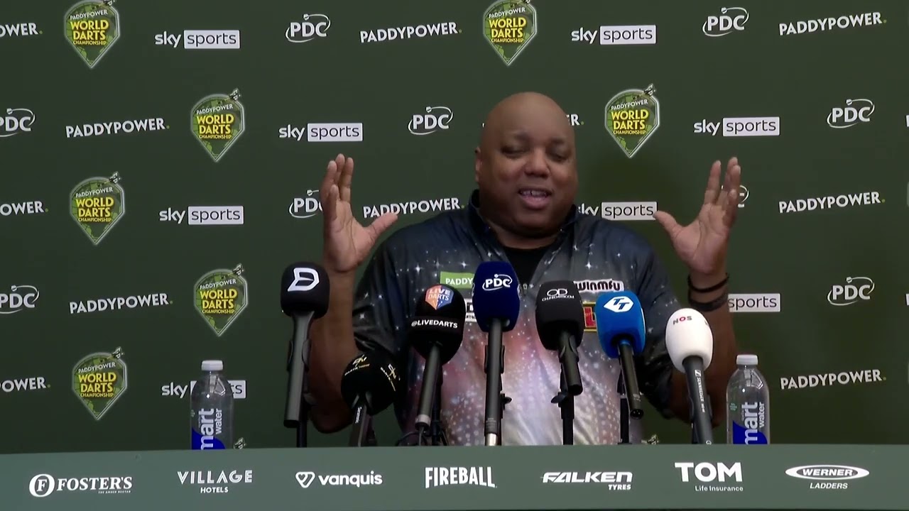Interview Leonard Gates - World Darts Championship 2026 - Round 1