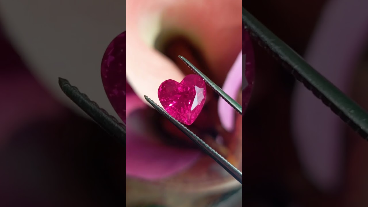 Ethically Lab Grown Pigeon's Blood Rubies