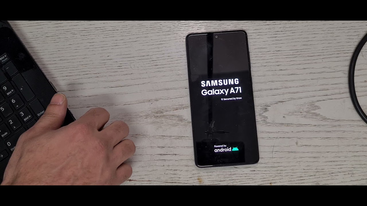 فورمات سامسونغ A71 عند نسيان كلمه السر Samsung A71 Hard Reset