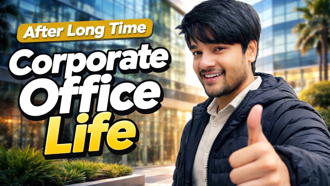 Corporate Office Life 🏢 | Office After Long Time | Corporate Life Vlog | Team Party