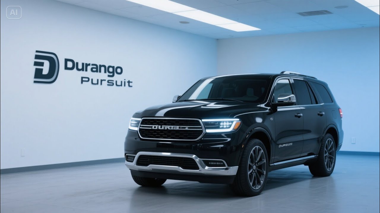 Представлен Dodge Durango Pursuit 2026 года! Полицейский внедорожник нового поколения с неожиданн...