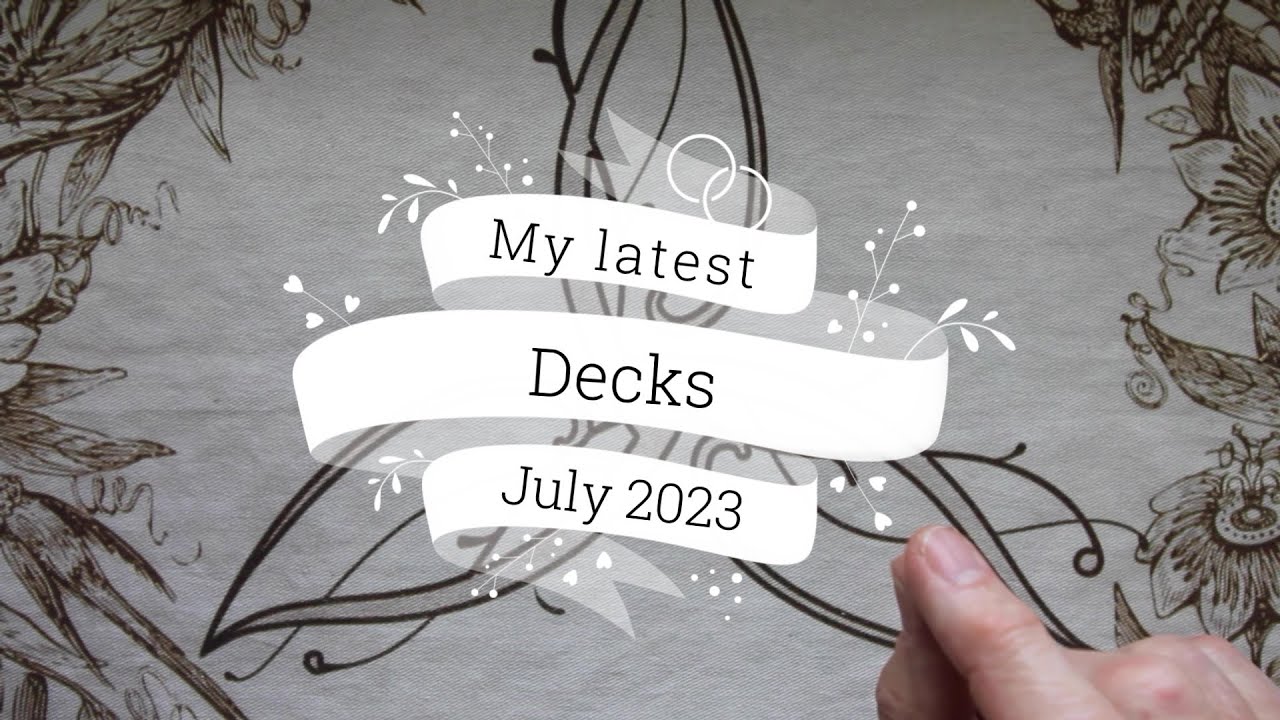 So far in 2023 New decks #deckcollection #tarotcollection