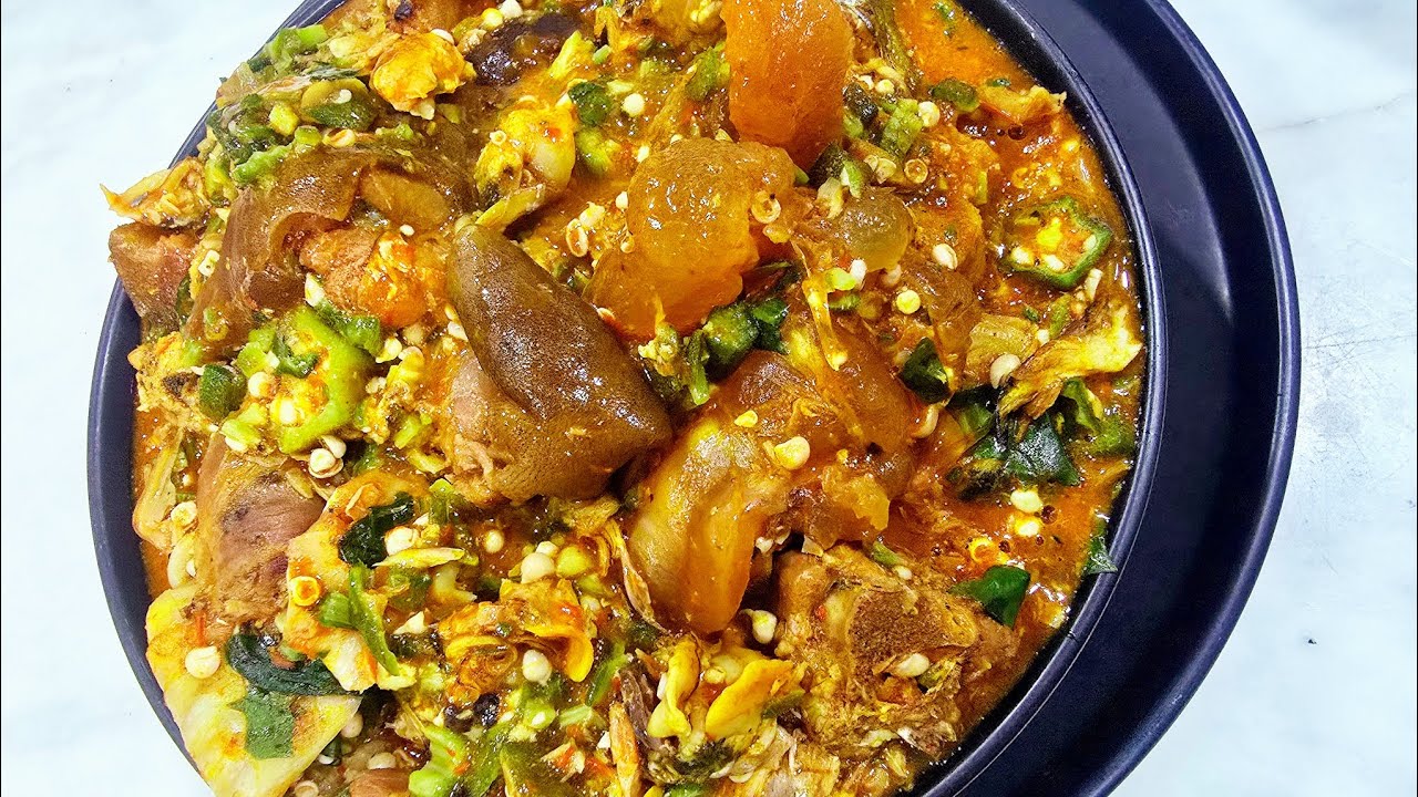 THE BEST OKRA SOUP RECIPE YOU NEED TO TRY | BEST NIGERIAN OKRA SOUP RECIPE .  #nigerianfoodrecipes
