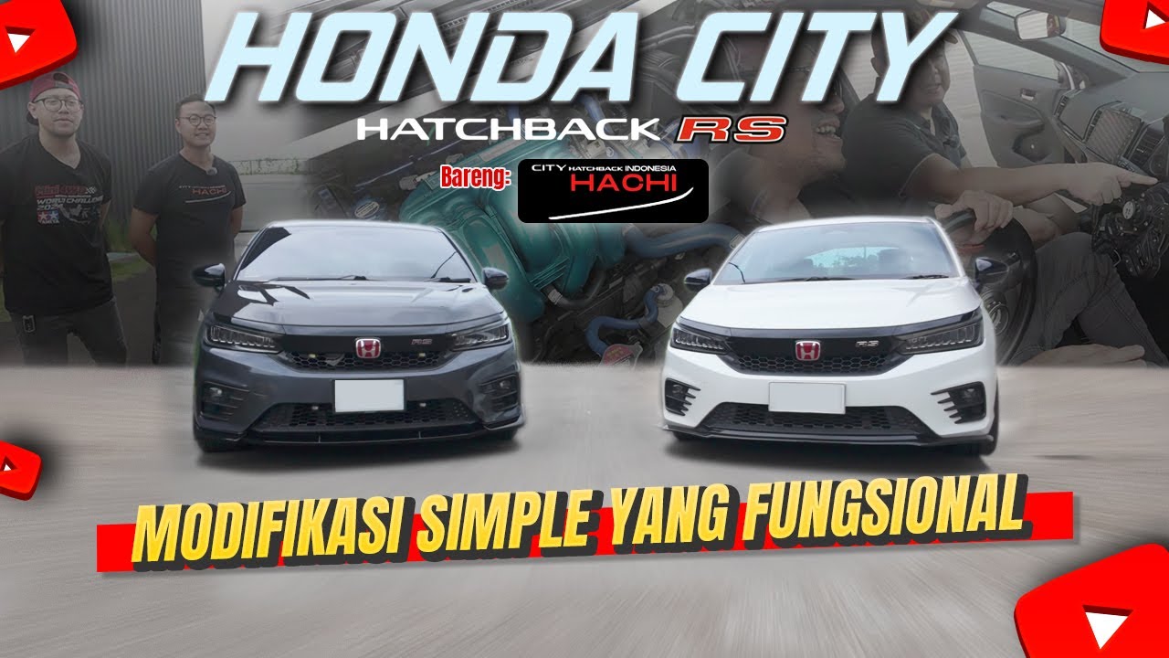 REVIEW Honda City Hatchback Bareng HACHI Comunity : Modifikasi simpel yang Fungsional