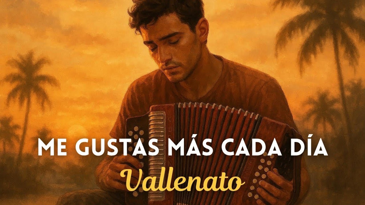 Me Gustas Más Cada Día | Vallenato Romántica para dedicar 🪗