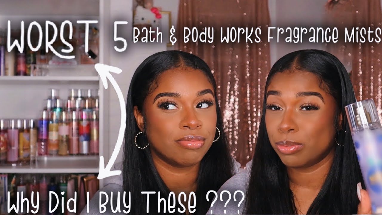 5 WORST Bath & Body Works Fragrance Mists That I Own