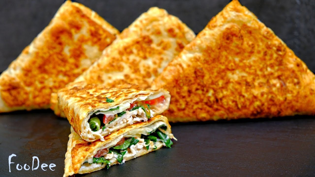 Неудержимый ЛАВАШ! Всего 10 минут и конверт с сочной вкуснятиной готов!