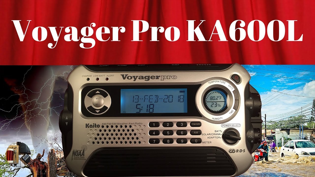 Kaito Voyager Pro KA600L AM FM WB Shortwave LW Portable Radio Review