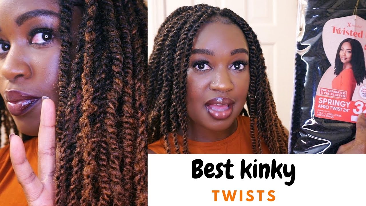 Marley Twists/ Ft. Outre Twisted Up Springy afro twist/simplyogo