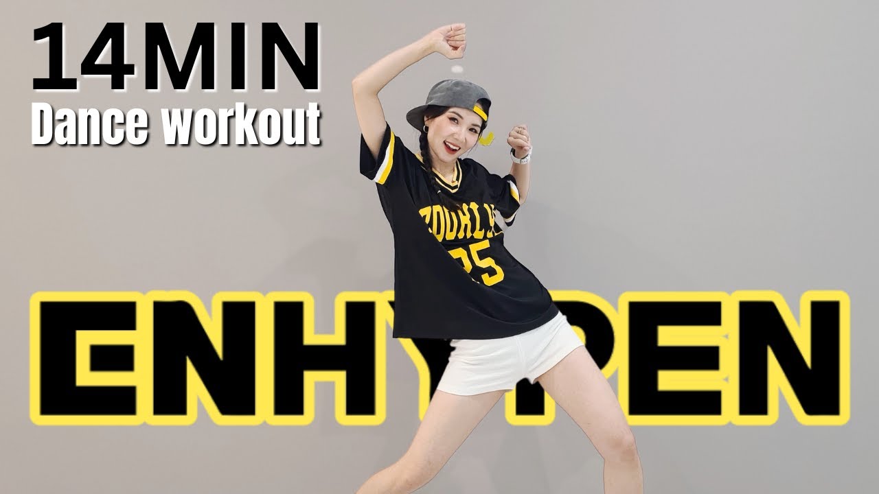 14MIN Get FIT with ENHYPEN | Full body Fat burn Dance workout #XO #Polaroidlove #Sweetvenom