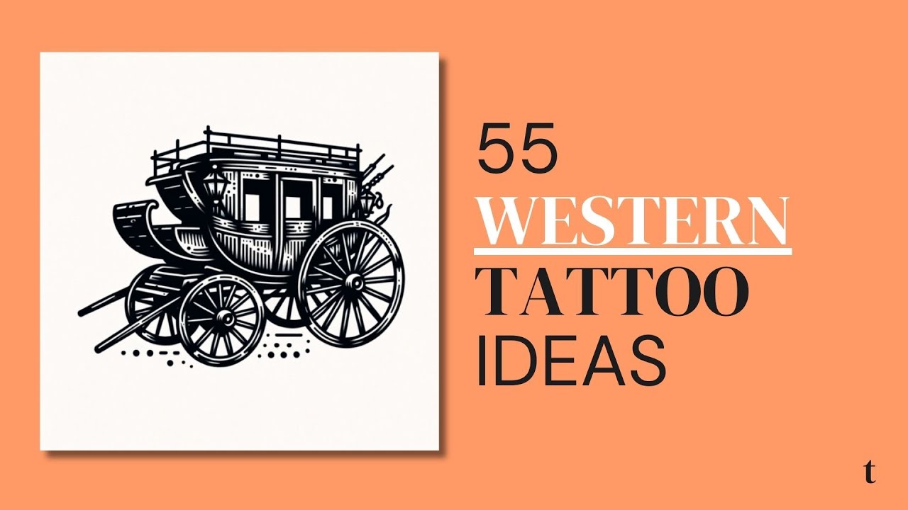 55 Western Tattoo Design Ideas