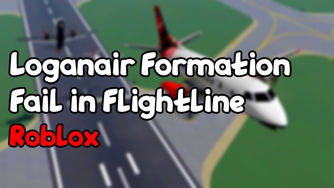 Loganair Formation Fail in Flightline | Roblox