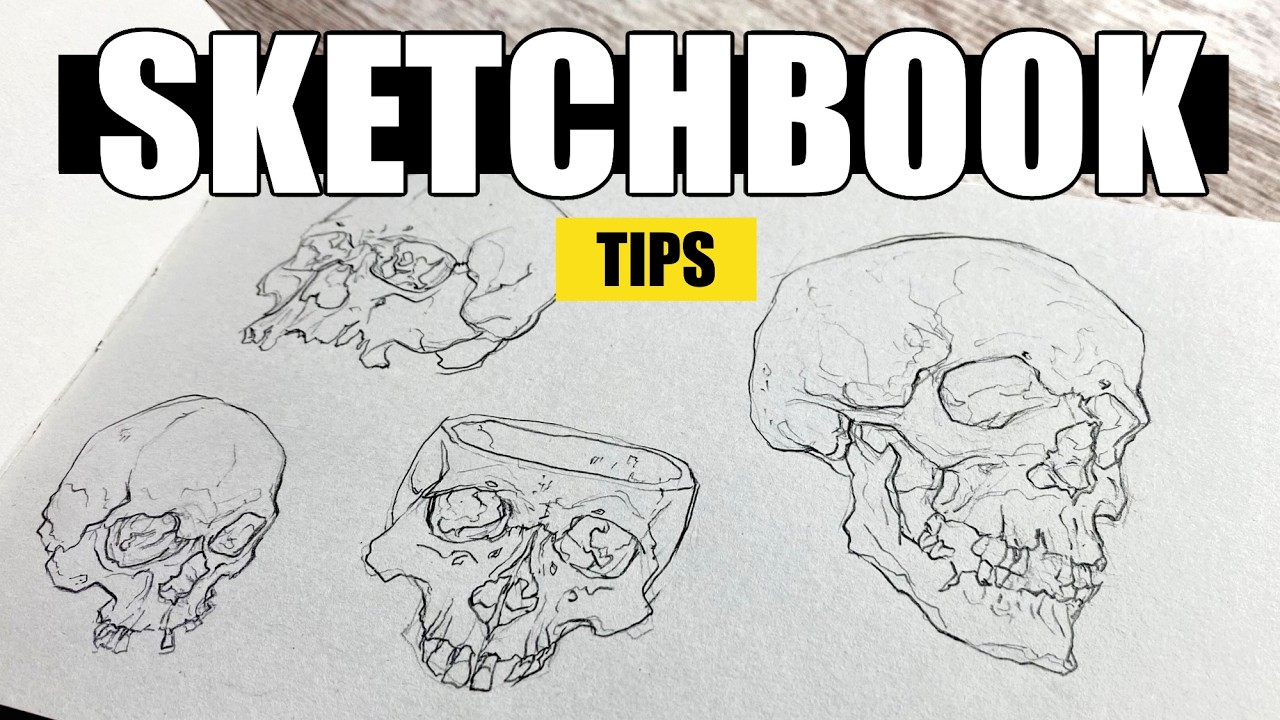 Cómo usar un Sketchbook (consejos para dibujar y mejorar cada día)