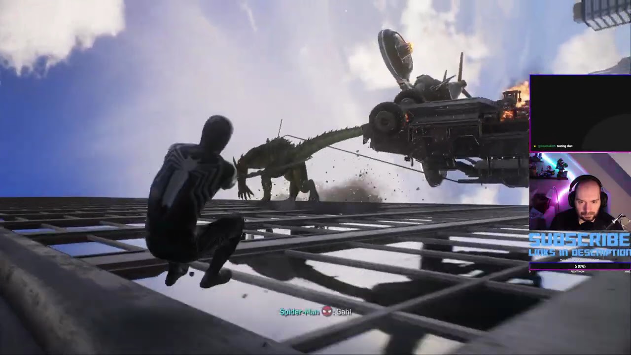 Crazy Lizard chase ! Spider-Man 2 PS5