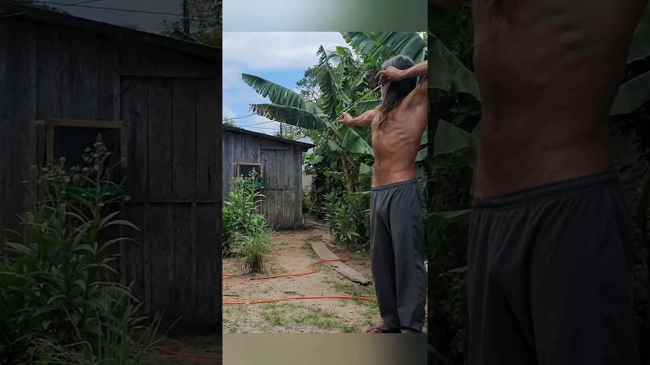 Estilingue  - Slingshot  - tiros usando várias técnicas!