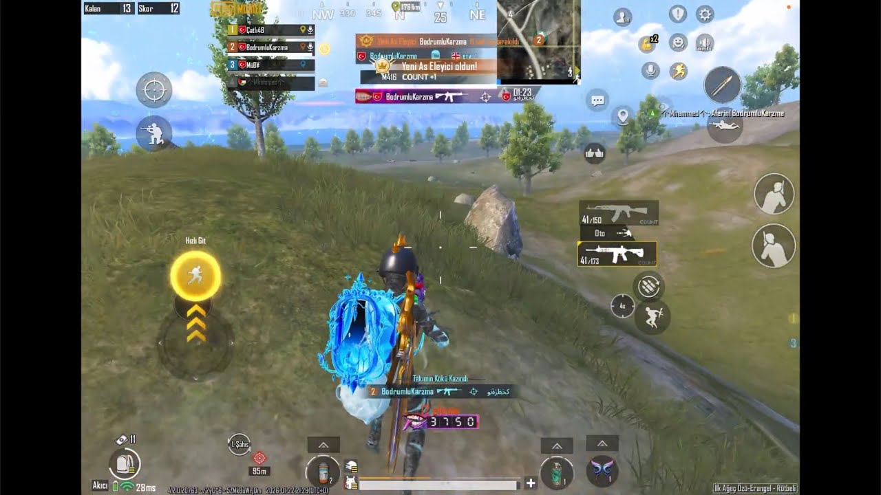 Efsane maç mermi yetmedi  - Pubg mobile