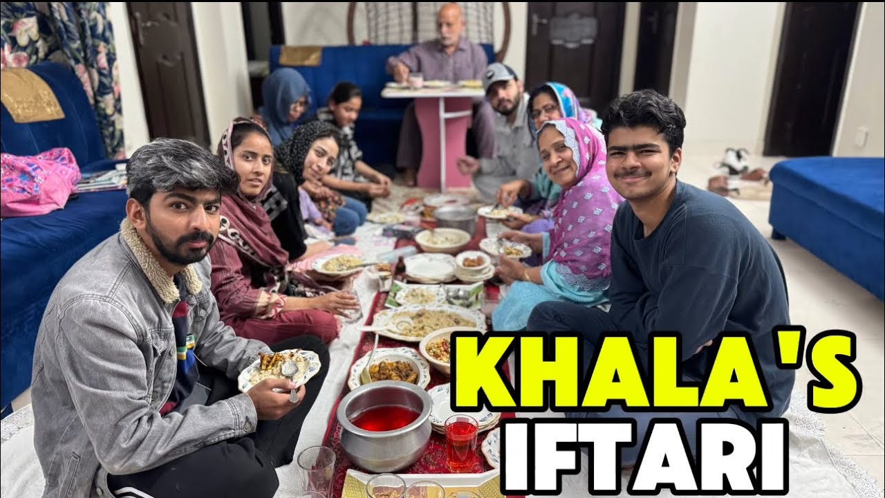 Khala's Iftari At Our home 🥰ll khala And Ghazal Bajo reaction On Minsa Result😍